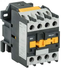 Контактор КМИе 22510  25А 400В/АС3 1НО  ИЭК  KKME21-025-400-10