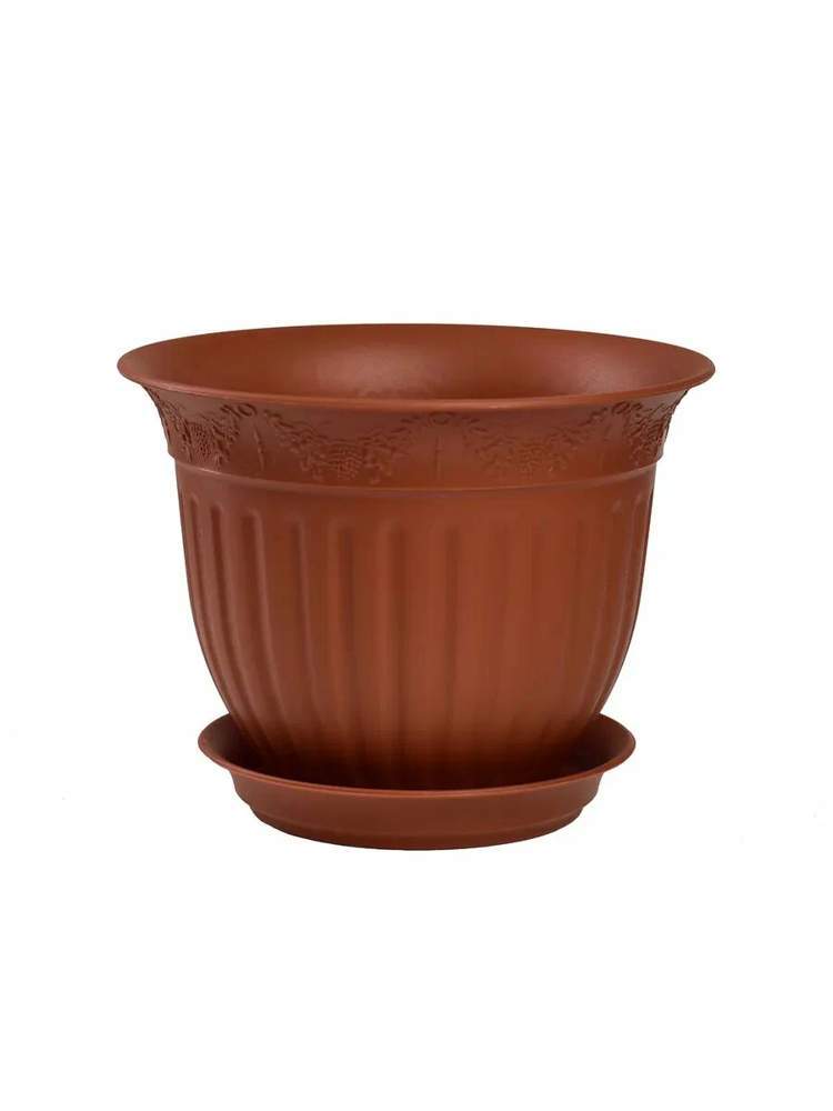 Горшок  Виноград  с поддоном д26 терр. Д1214