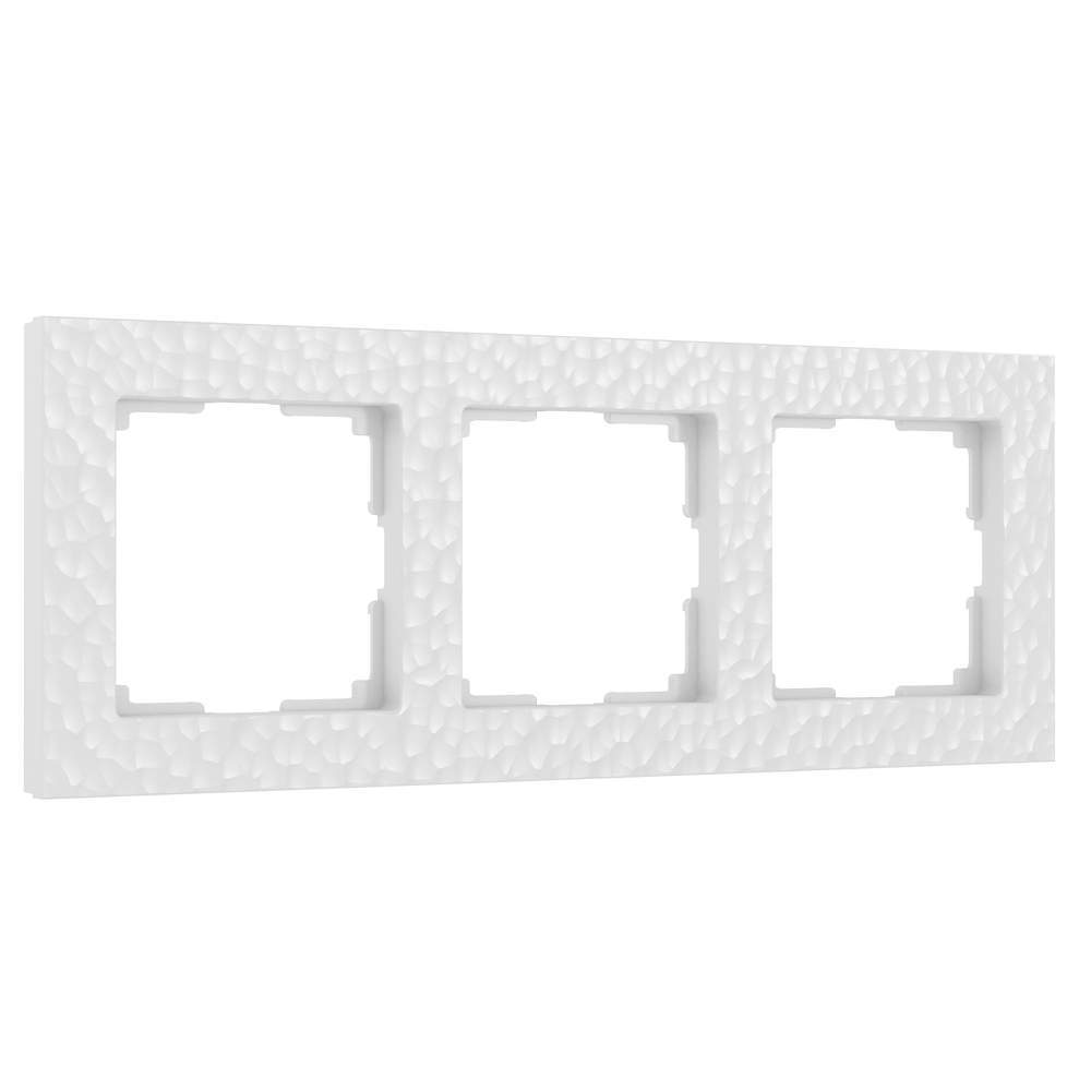 Рамка Werkel Hammer белый на 3 поста  -  W0032401