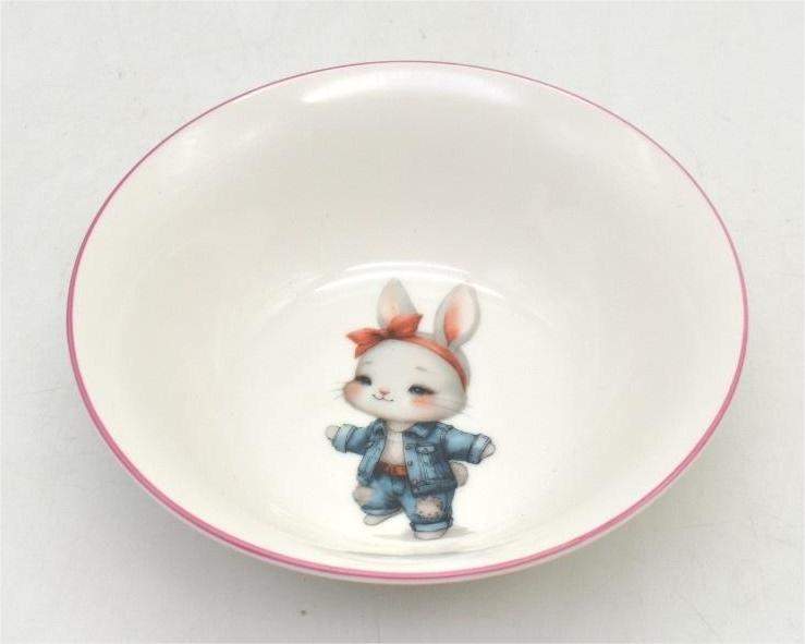 MARIGOLD Зайка Салатник 15см фарфор UG000509