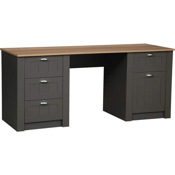 Стол письменный Прованс 37.14 (диамант серый/дуб каньон/пр.Masa Decor диамант)