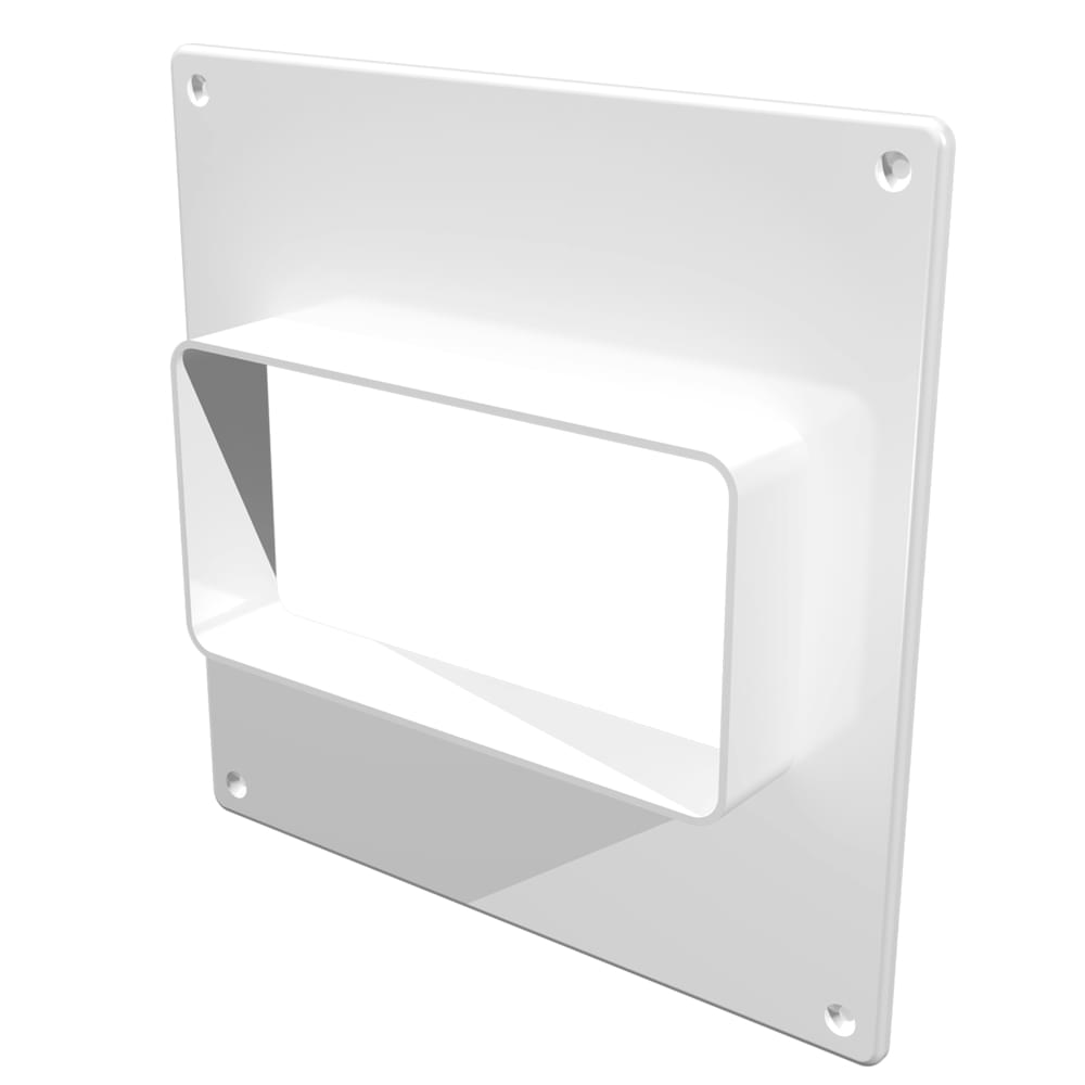 Площадка торцевая 511ПТП  пласт. 150х150 фланец 55х110  ЭРА