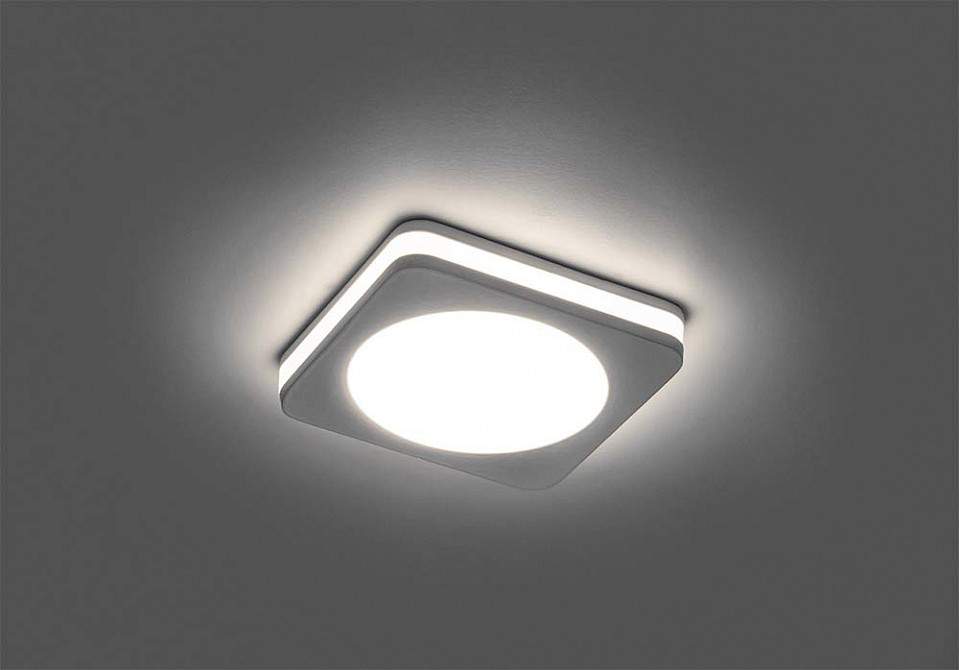 Свет-к встраив. светодиод. 7W 560Lm 4000К белый AL601  28906