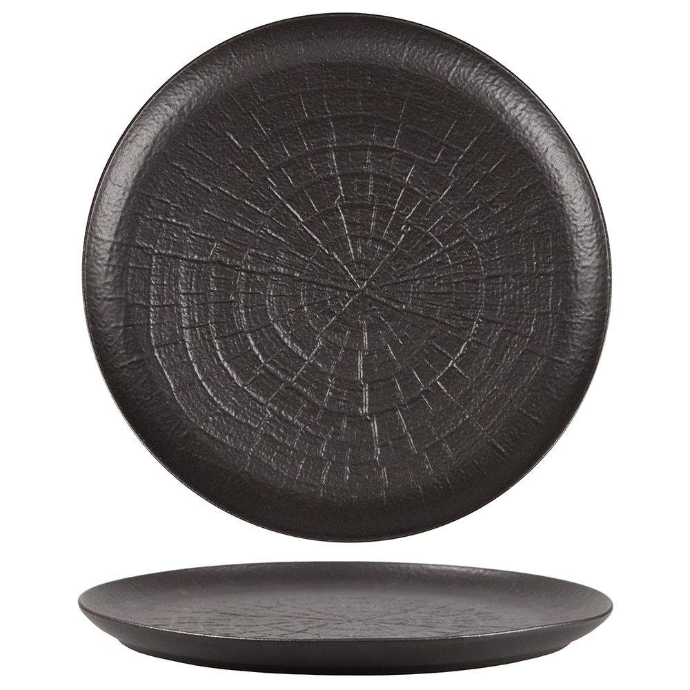 P.L. Proff Cuisine Black Raw Steller Тарелка 81223476 d-29,5см (12/3)