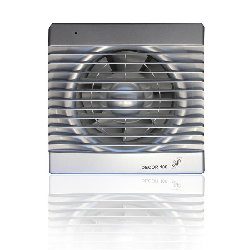 Вентилятор Decor 100C  03-0103-021  SILVER