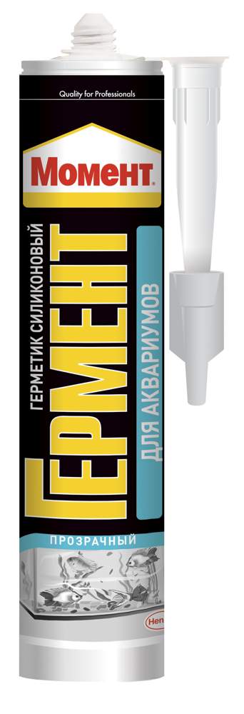 Герметик Момент/Гермент силикон. д/аквариум. прозрачный 280мл 1997824