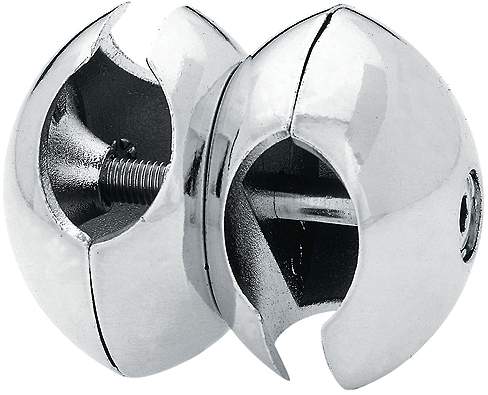 Соединитель параллельный 2-х труб хром  JOK.056.CH