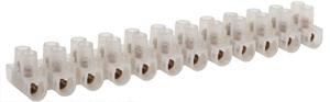 Колодка клемная 12х6мм NTB-UPE-S12-10/WH 155734/71003
