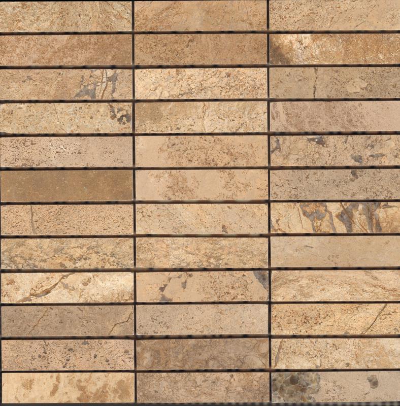 Мозаика ChP 23х98 (300х300х9), натур. мрамор