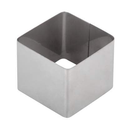 LUXSTAHL Форма д/выкладки/выпечки Квадрат мки029 d.6см h.5см нерж.