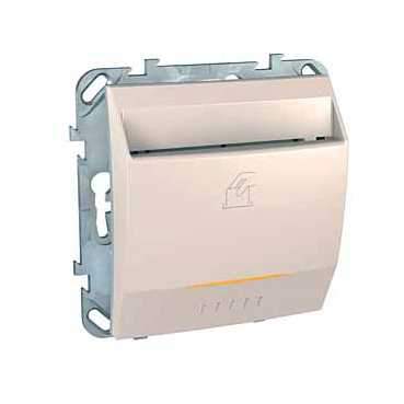 Выключатель SE Unica карточный беж, MGU5.540.25ZD