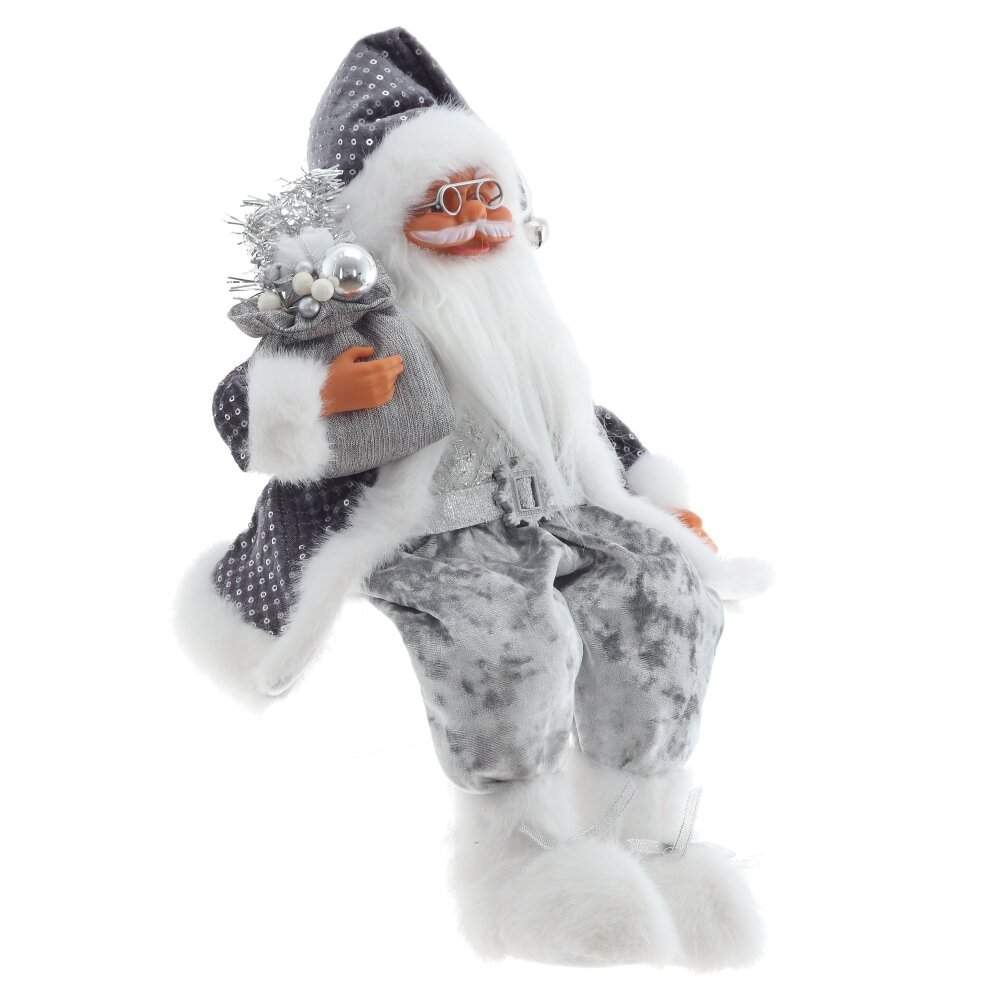 REMECO COLLECTION Дед Мороз 821845 серебро 25х16х25/44см