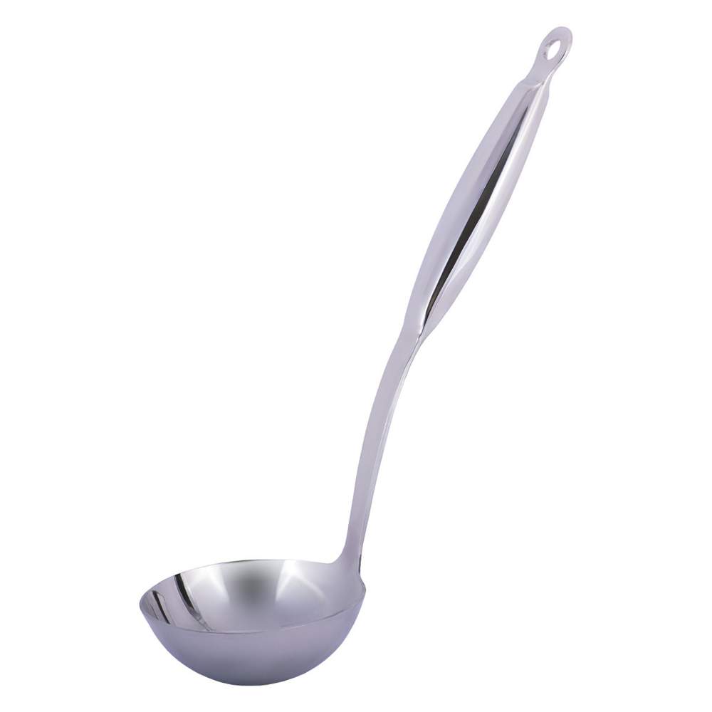 KAMILLE Половник 5020 32см из нерж.стали с полой ручкой