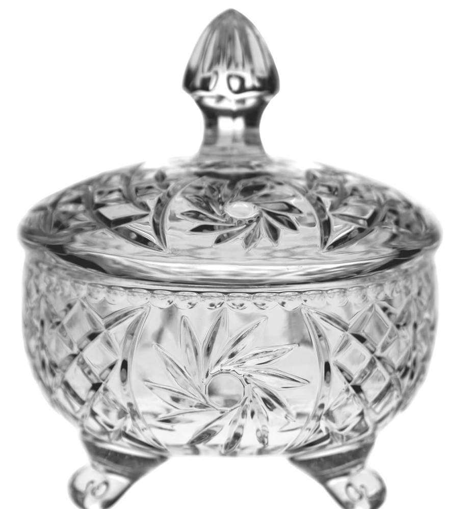 CRYSTAL BOHEMIA Доза на ножке 15см 56222/1/26080/150-109 БПХ377