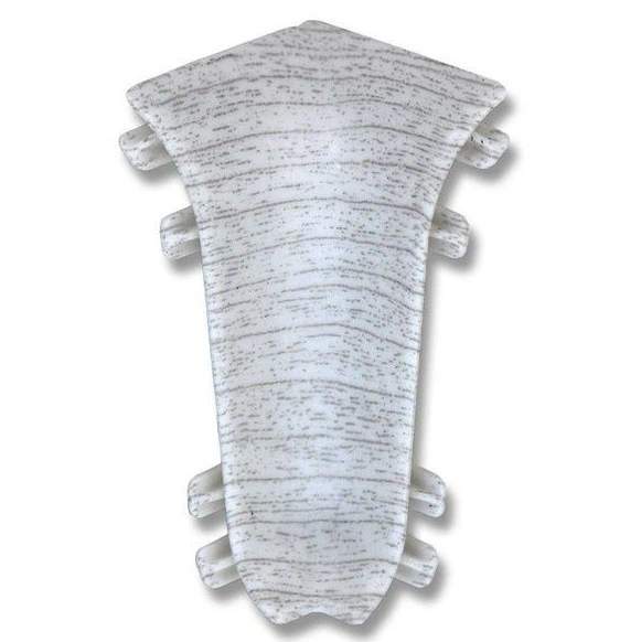 253 Угол внутр.  Идеал Комфорт, Ясень серый, 55мм