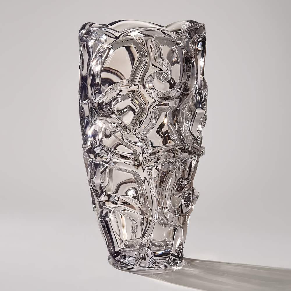 LEFARD Ваза 695-078 Elegia Smoky 15х15х29.8см