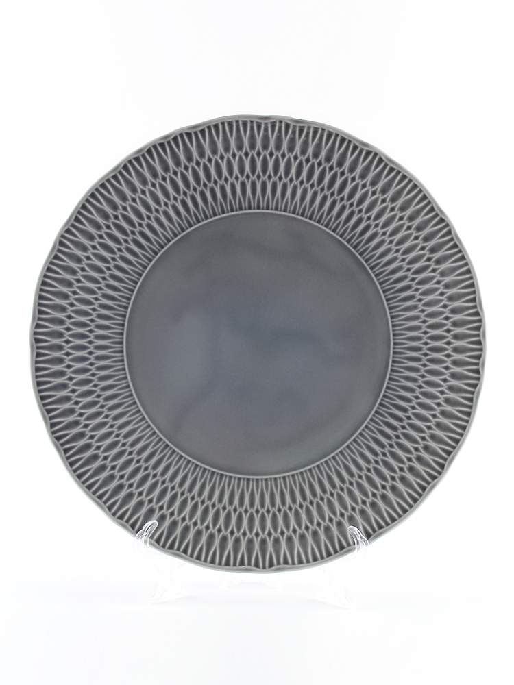 CMIELOW Sofia LB01 Серая глазурь Тарелка глубокая 22см 0881490