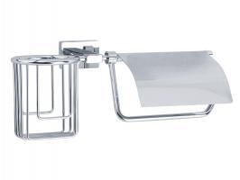Бумагодержатель Veragio RAMBA VR.RMB-4985.CR  закр. с держ. освеж. воздуха  хром