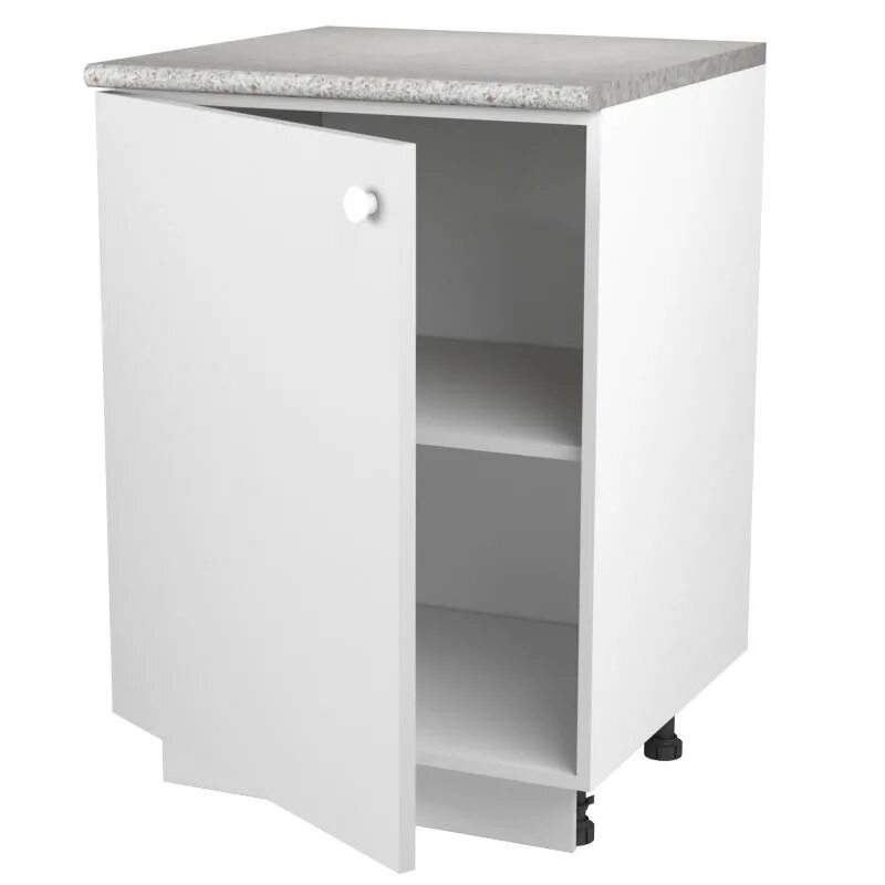 Стол под мойку  500 со столешницей б/м Белый