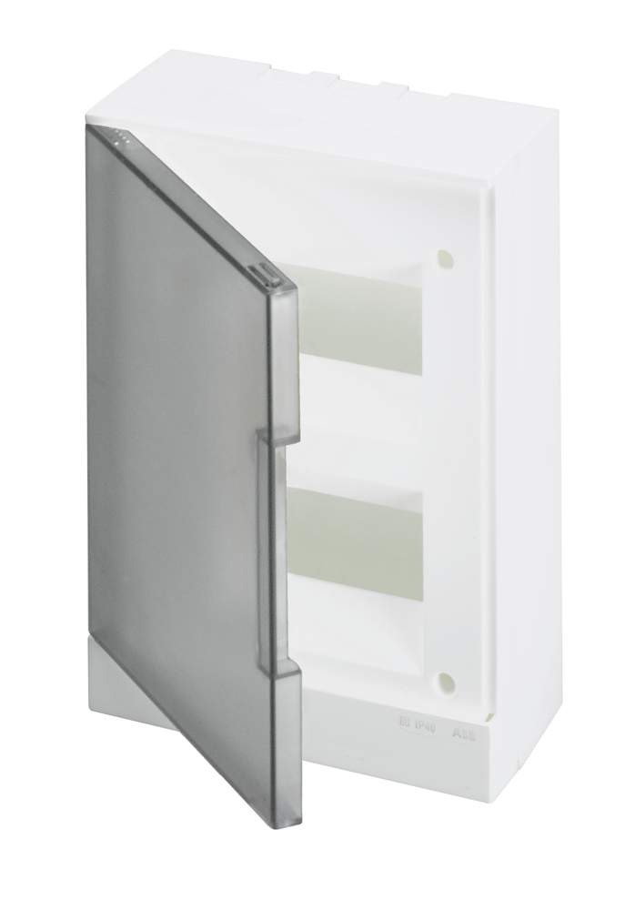 Бокс ЩРн-П- АВВ 16М  Basic E (с клеммами) серая дверь