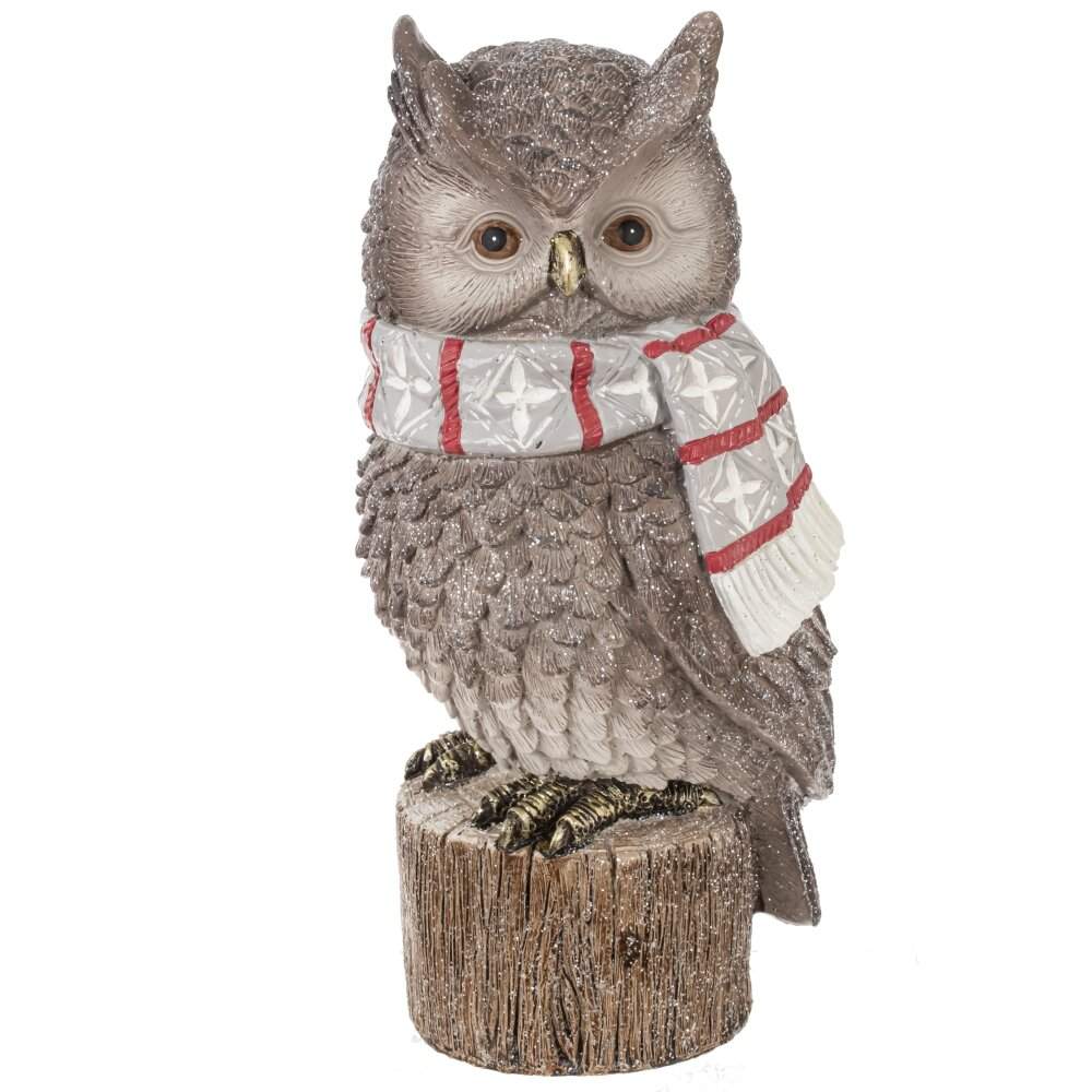 REMECO COLLECTION Фигурка 824103 Сова 10х10х23см (полимер)