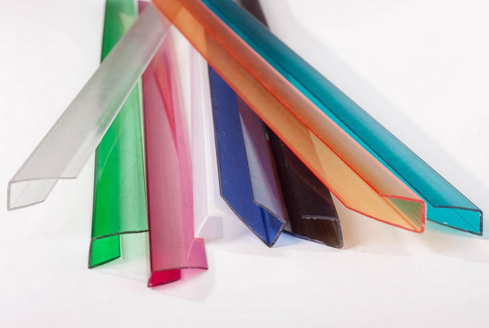 Профиль торцевой П 8мм 2,1м коричневый 8П