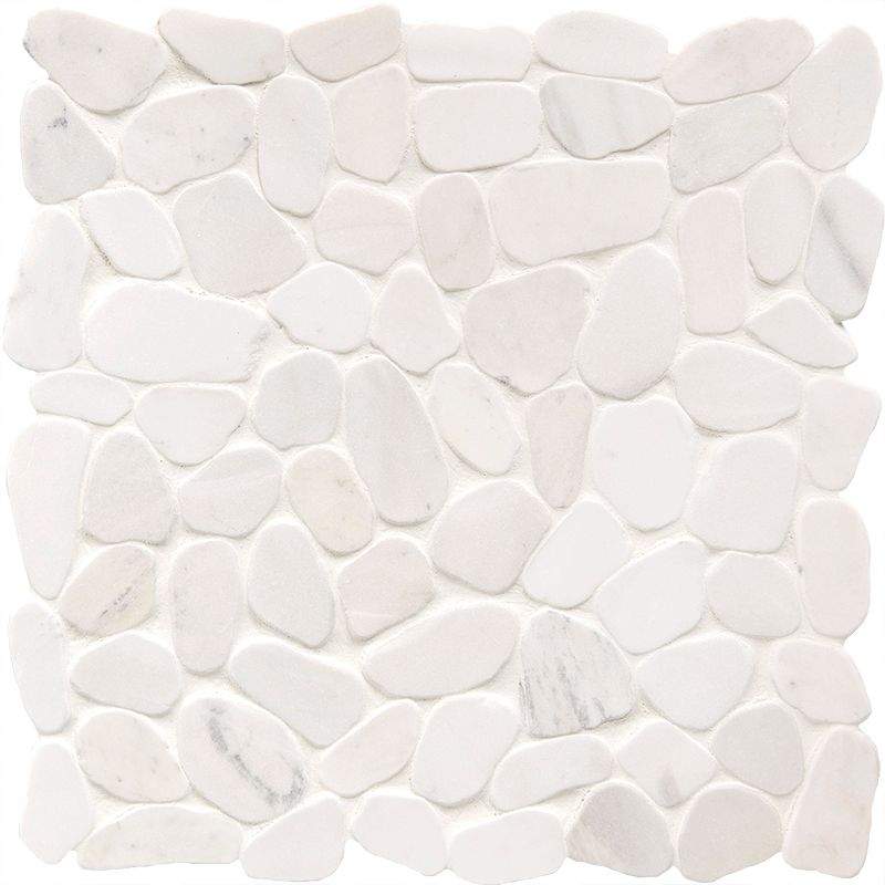 Мозаика Peble VMw Tumbled (300х300х8), натур. мрамор