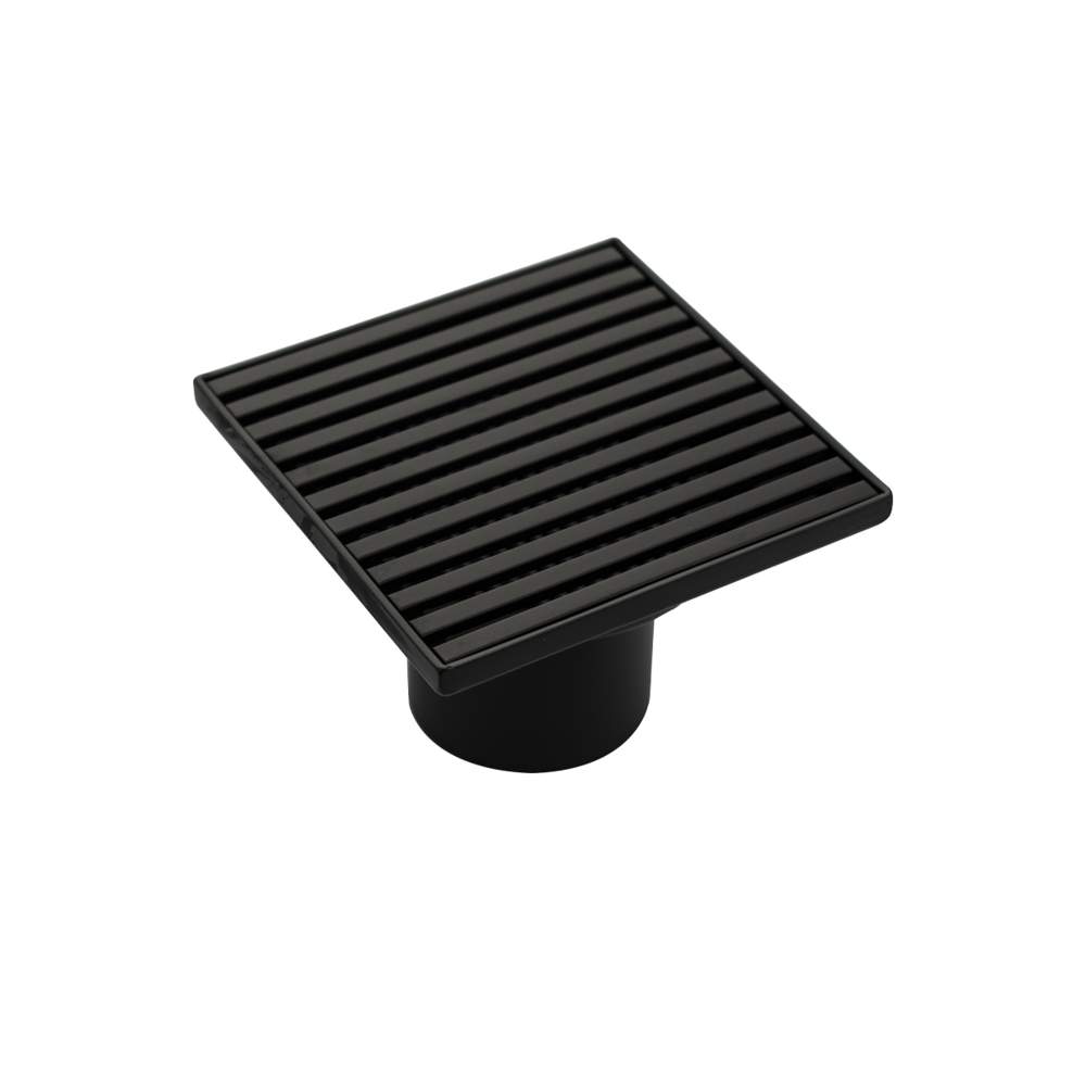 Трап Санакс 100х100мм выход 50мм Черный 1186