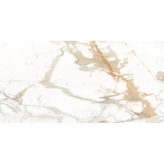 Calacatta Superior Керамогранит белый 600х1200 Полированный