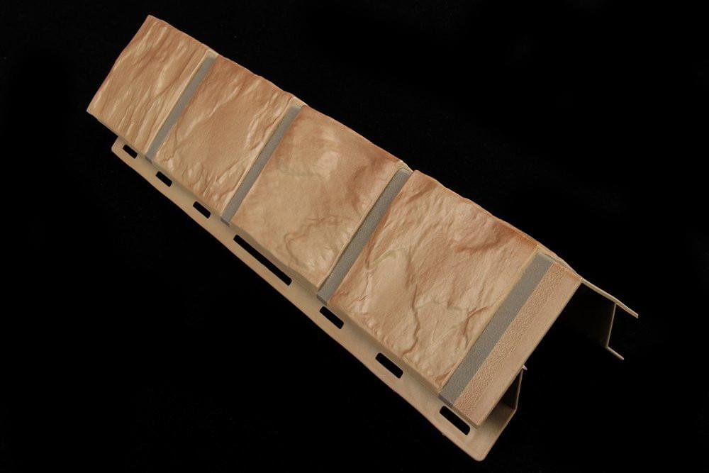 FineBer Угол наружный 0,47х0,115 10шт камень терракот.