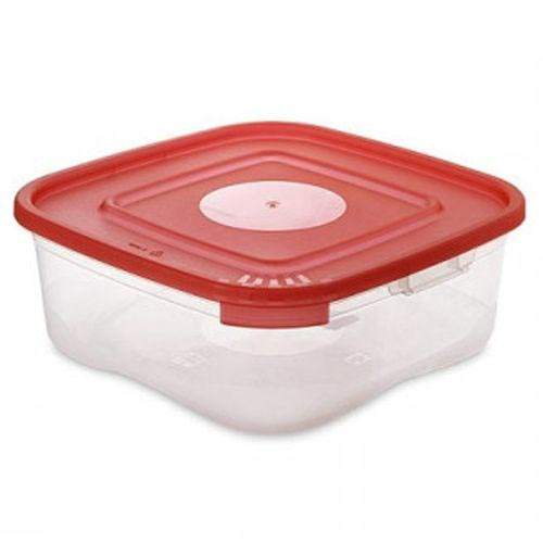 ПОЛИМЕРБЫТ Контейнер 4368000 Каскад д/СВЧ 1400мл квадратный 175х175х65мм