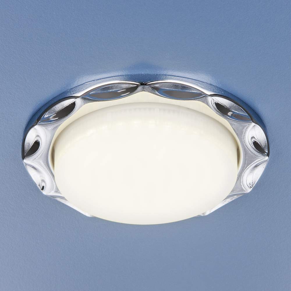 Точечный свет- 1064  GХ53  SL серебро