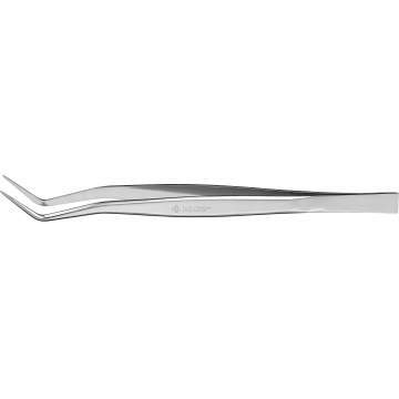 Пинцет антимагнитный Зубр  160мм  изогнутый  22211-3-160