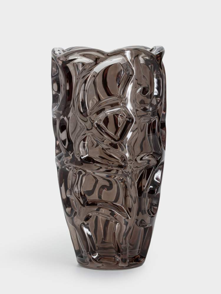 ANNA LAFARG Ваза Galaxy 29см коричневая стекло ANLAF-1766VSB-BR