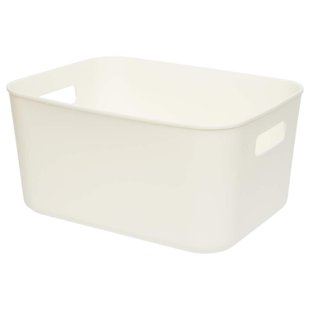 Корзина Fancy-hh102-XS пластиковая д/хранения Оптима Д265 Ш185 В100 желтый