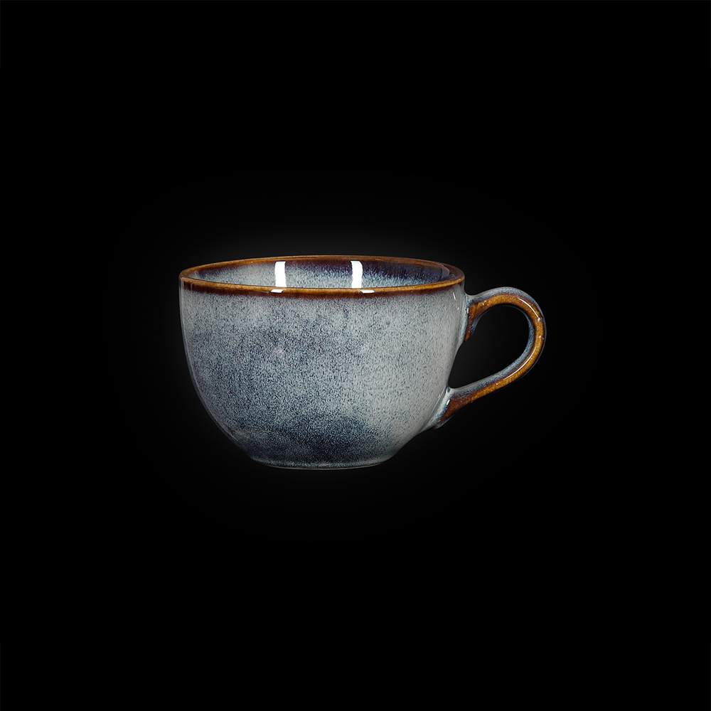 CORONE Celeste синий Чашка чайная фк0832 240мл (блюдце фк0837) HL900850 (6/48)