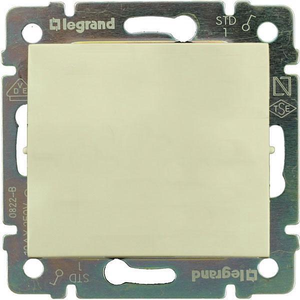 Выключатель VALENA  1кл сл. кость   774301 / 33815