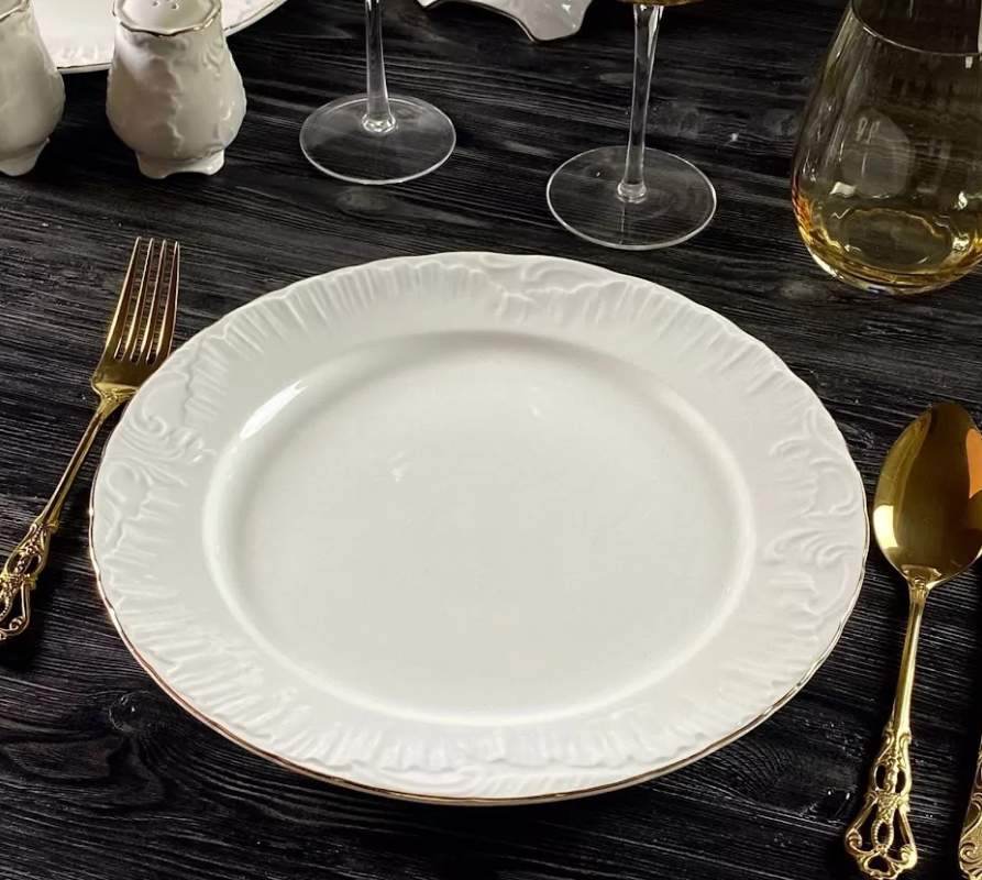 LENARDI Аврора Gold Набор тарелок 305-057 подстановочных 27см 6шт 