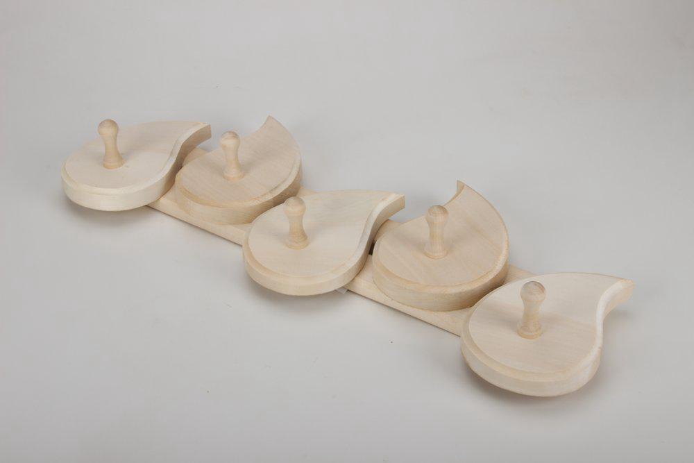 Вешалка  Огонек  5 крючков  32244