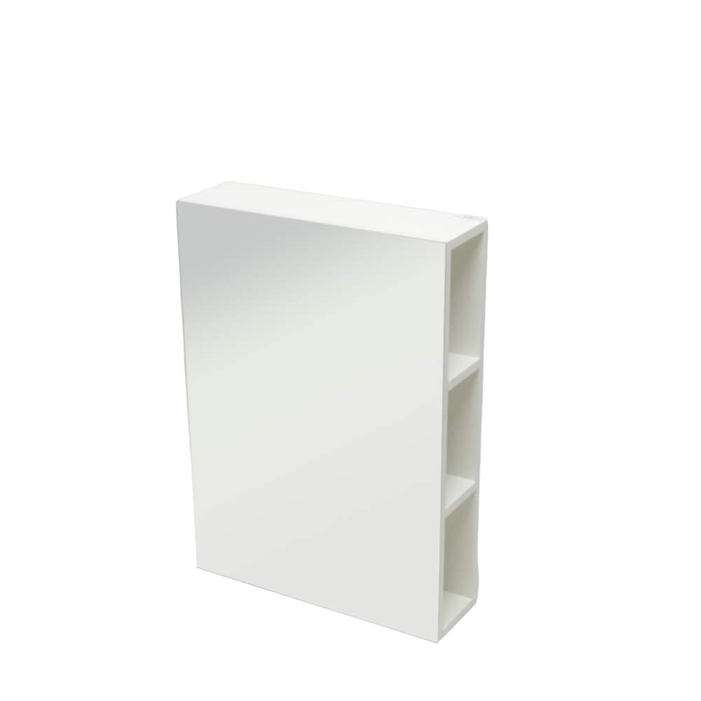 Зеркало-шкаф EVA GOLD  Leader 50 Белый