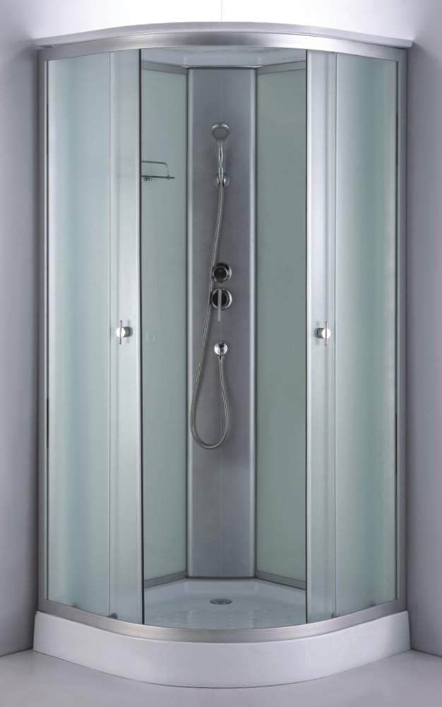 Душевая кабина ДАНА-711 W  90*90*215 низ.поддон (3 места) белая