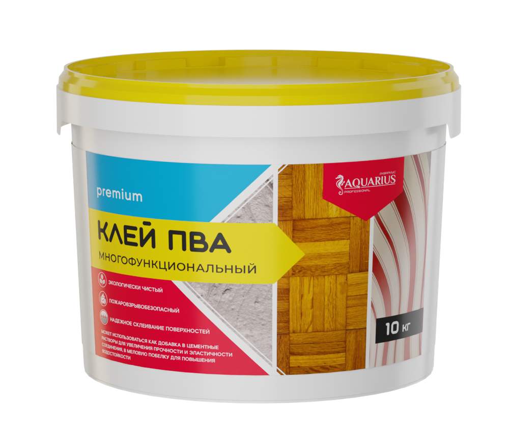Клей Аквариус ПВА Fora универсальный строительн.  5кг