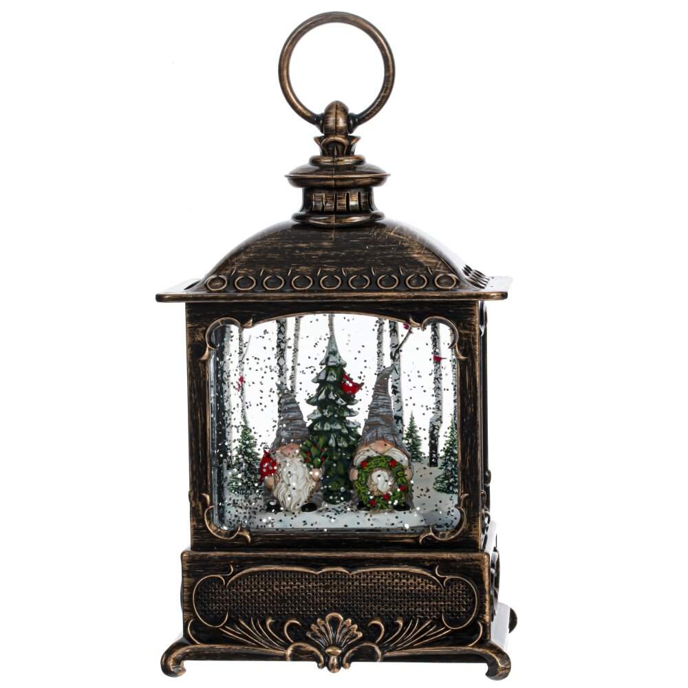 REMECO COLLECTION Фигурка 793923 Шар водяной Фонарь -подсветка,генератор вьюги 13,5х8х26,5см