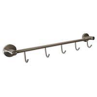 Вешалка  5 крючков  прямая  нерж/сталь  GFmark  80206