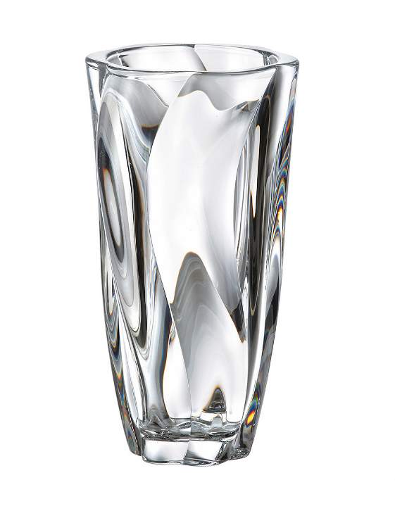 CRYSTALITE BOHEMIA Ваза Barley Twist 25.5см д/цветов стекло 37819/БСС0440 