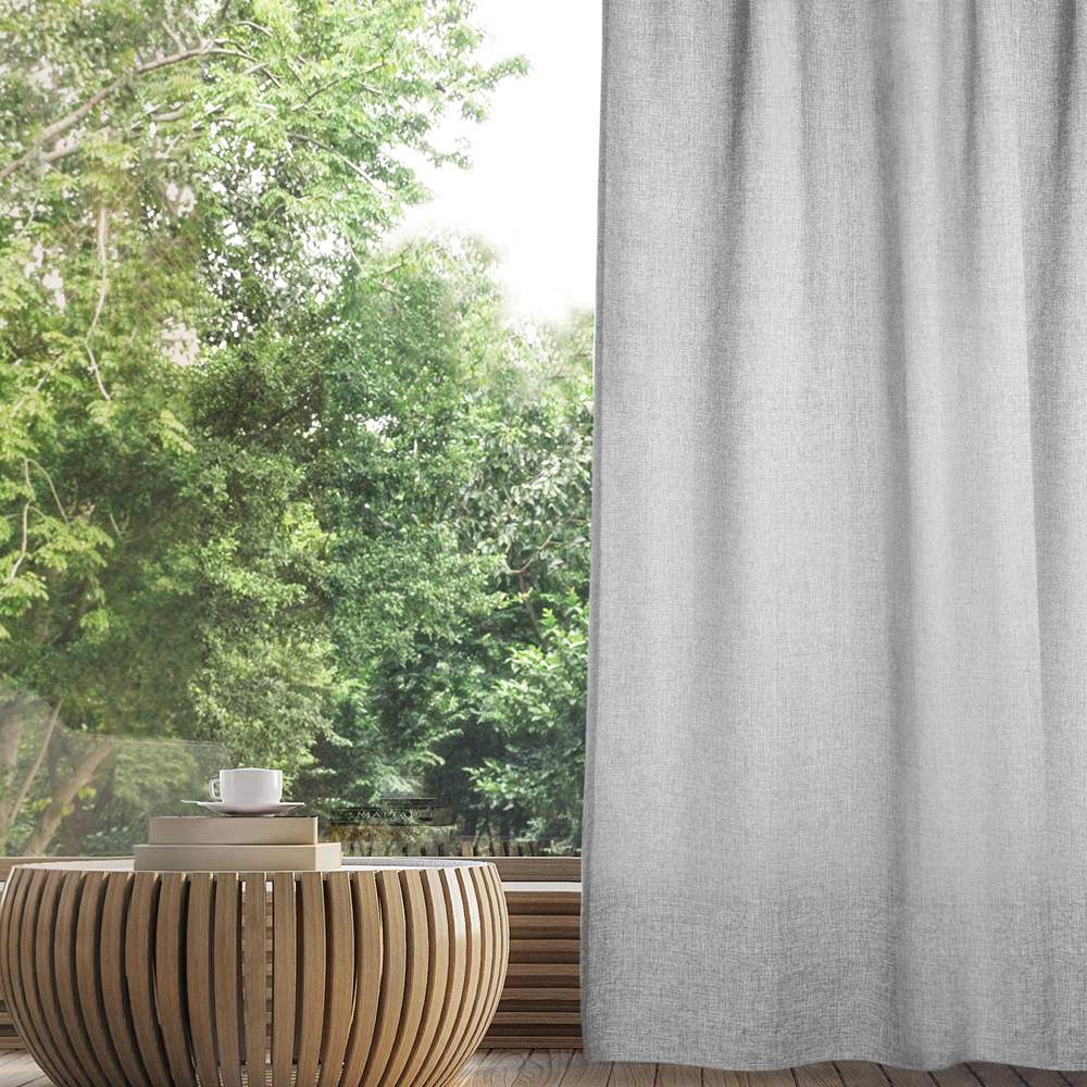 ВОЛШЕБНАЯ НОЧЬ рогожка Комплект штор пепельно-серый 165х270 2шт 777453 ДТ172/Ш0147/КШК038  