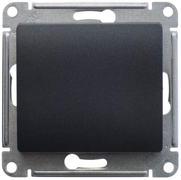 Переключатель перекрестный SE Glossa  Графит  сх.7 10АХ  GSL001371