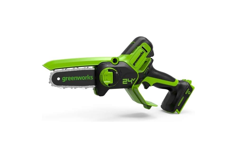 Пила цепная аккум.мини  Greenworks 24 V без акб и з/у  2008207