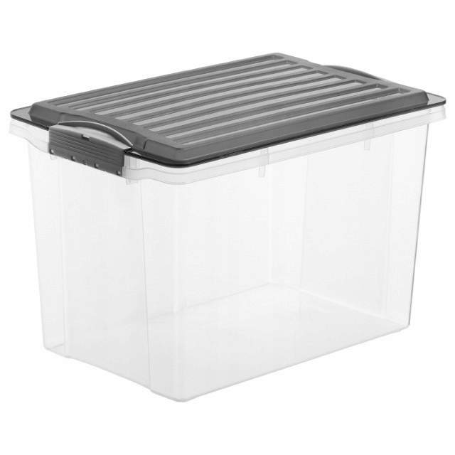 Контейнер 19,0л COMPACT 7766 крышка антрацит
