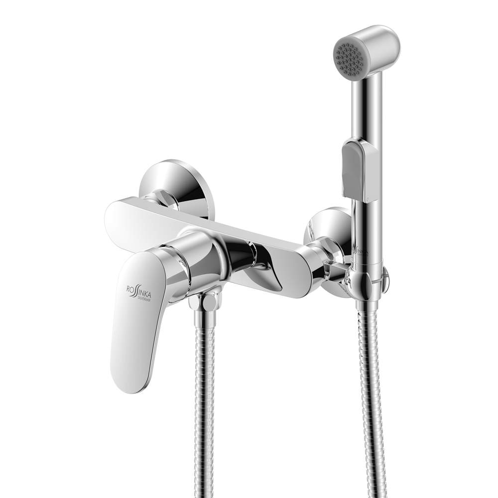 Смеситель Rossinka  RS45-52  с гигиен.душем  хром